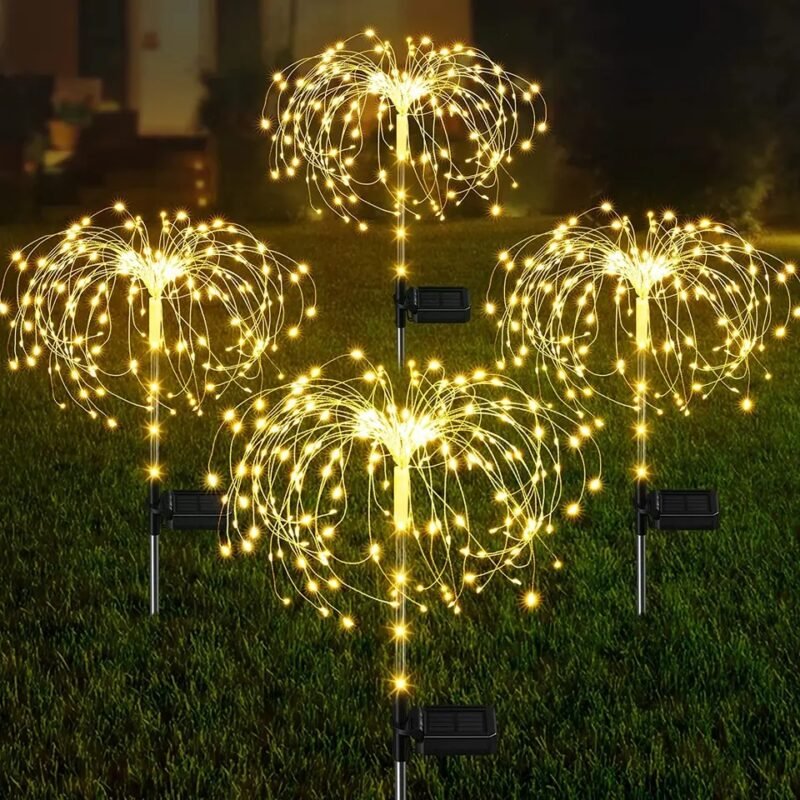 Estaca de jardín fuegos artificiales (cod: 876)