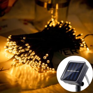 Tira solar cable verde de 10m (cod: 1055)