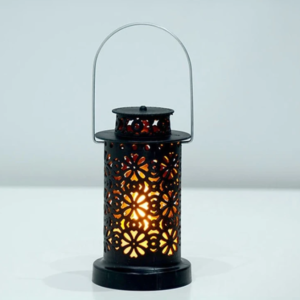 Mini candelabro efecto vela (cod: 0803)
