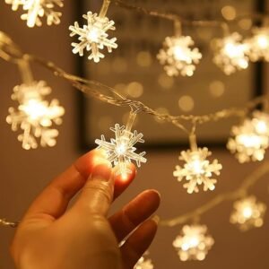 Tira de luces placas estrellitas de 3m (cod: 786)