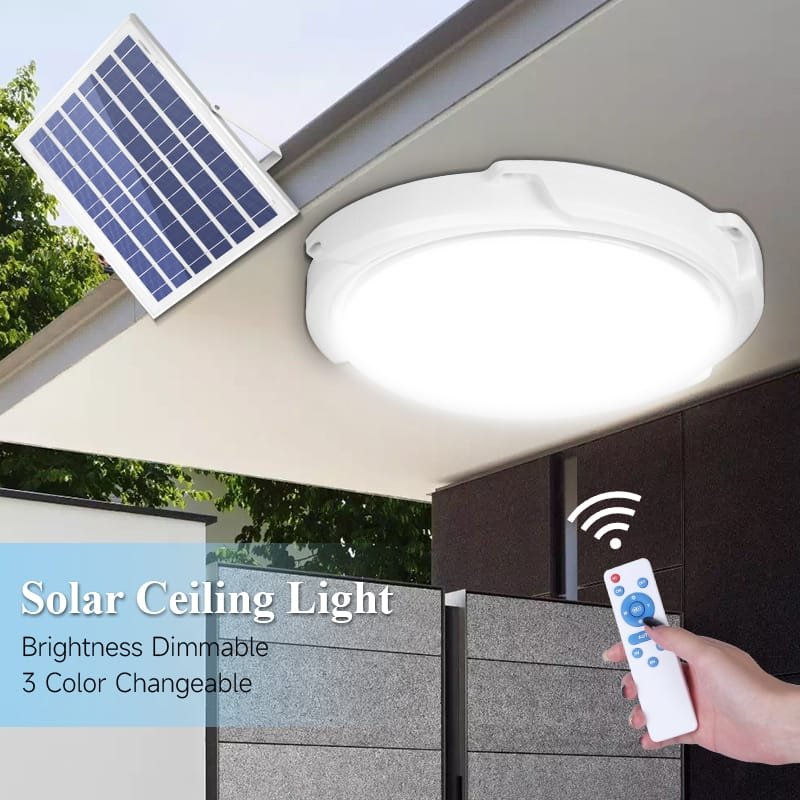Lámpara solar de techo de 2 tonos 300W