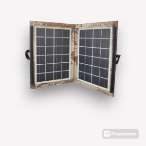 Panel solar para cargar celulares carpeta