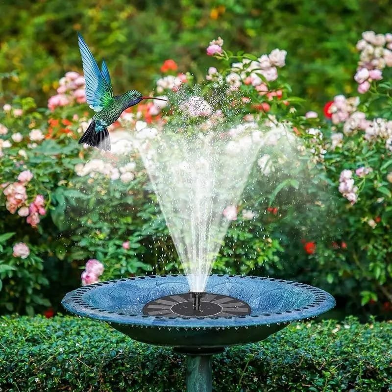 Mini bomba solar para fuentes