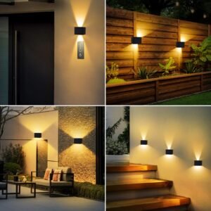 Apliqué solar con dirección de luz regulable