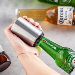 Destapador de botellas magnético