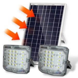 Reflector solar gemelo de 200W